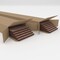 Ekena Millwork 94H x 1/4T Adjustable Wood Slat Wall Panel Kit w/ 4W Slats, Walnut contains 11 Slats SWW55X94X0250WA - alternate 2